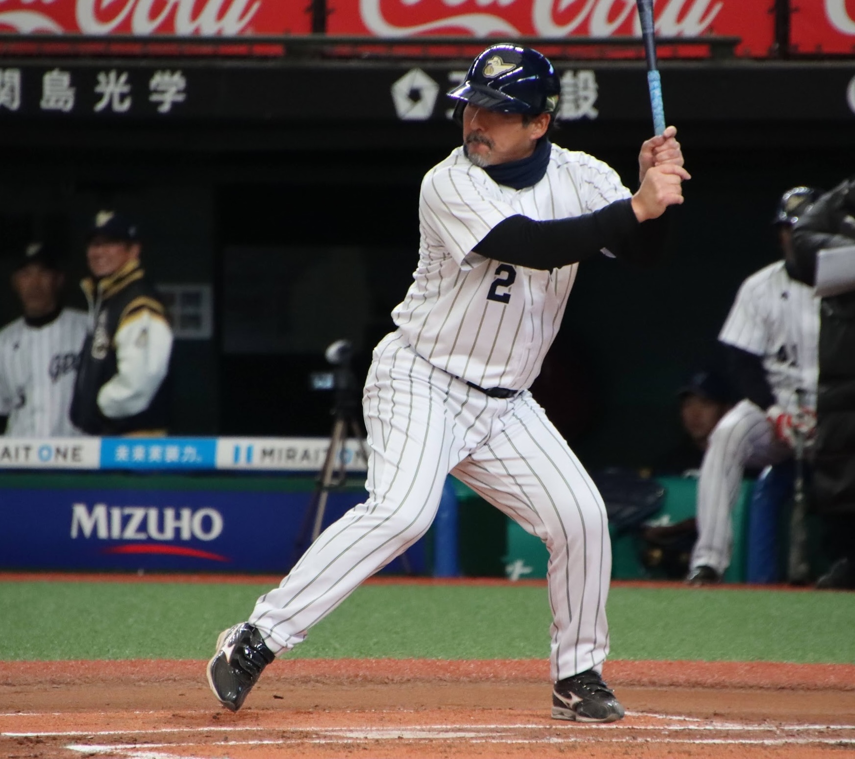 名球会・小笠原道大がサヨナラ打！野球教室とエキシビジョンマッチ